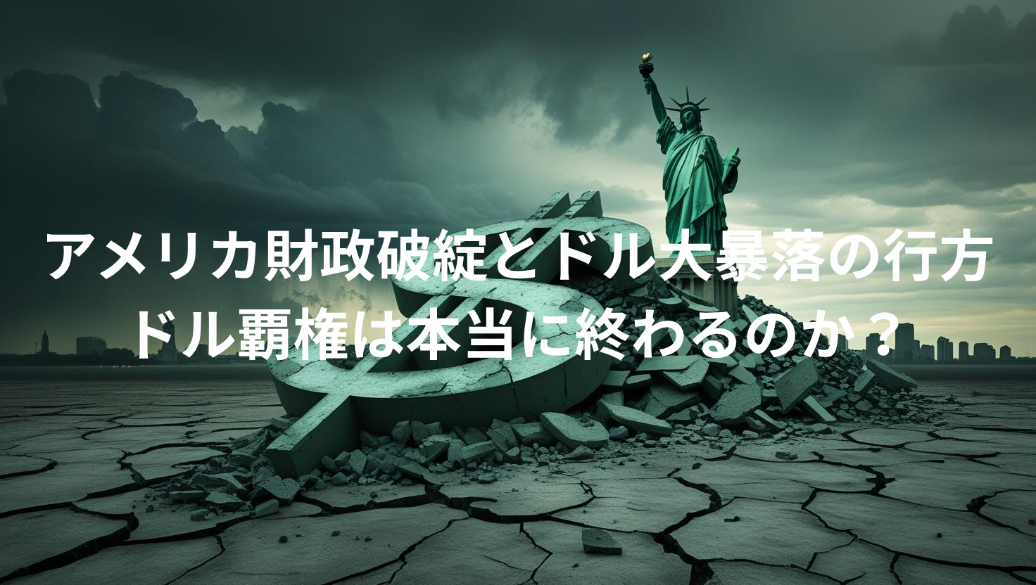 2025年度】アメリカ財政破綻とドル大暴落の行方 - あざらしブログ